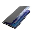 New Sleep Case Samsung Galaxy S25 Plus Cover with Flip and Stand tok, fekete