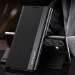 Sleep Case Pro Samsung Galaxy S25 Plus Case with Flip and Stand tok, fekete