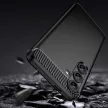 Carbon Case Samsung Galaxy S25 Plus tok, fekete