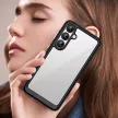 Outer Space Case with Gel Frame Samsung Galaxy S25 Plus tok, fekete