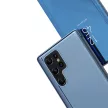 Clear View Case Samsung Galaxy S25 Ultra Flip Cover tok, kék