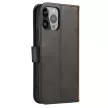 Magnet Case with Flip Samsung Galaxy S25 Ultra tok, fekete