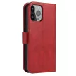 Magnet Case with Flip Samsung Galaxy S25 Ultra tok, piros