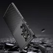 Thunder Case Samsung Galaxy S25 Ultra Silicone Armored Case ütésálló tok, fekete
