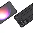 Hybrid Armor Case Samsung Galaxy S24 FE Armotok, piros Hybrid Case tok, fekete