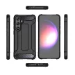 Hybrid Armor Case Samsung Galaxy S24 FE Armotok, piros Hybrid Case tok, fekete