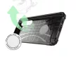 Hybrid Armor Case Samsung Galaxy S24 FE Armotok, piros Hybrid Case tok, fekete