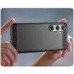 Carbon Case Samsung Galaxy S24 FE tok, fekete