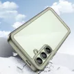 Outer Space Case Gel Frame Samsung Galaxy S24 FE tok, átlátszó tok, átlátszó-fekete