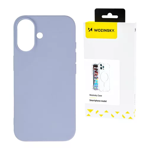 Wozinsky Silicone Case flexible silicone Samsung Galaxy S25 Ultra tok, lila