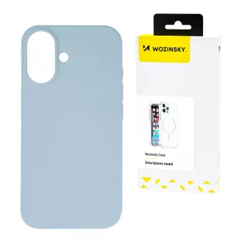   Wozinsky Silicone Case flexible silicone Samsung Galaxy S25 Ultra tok, kék