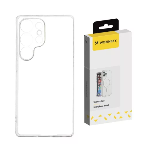 Wozinsky Ultra Clear Case Samsung Galaxy S25 Ultra tok, átlátszó