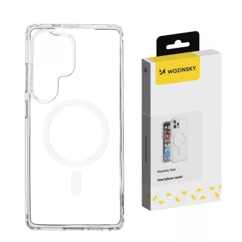   Wozinsky Ultra Clear MagSafe Case Samsung Galaxy S25 Ultra tok, átlátszó