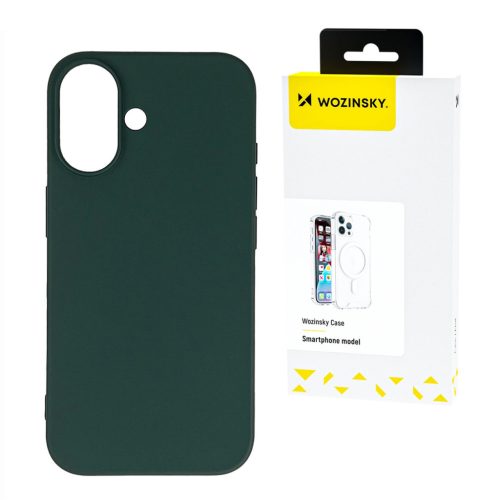 Wozinsky Silicone Case Samsung Galaxy S25 Plus tok, zöld