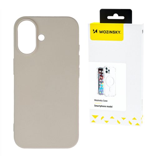 Wozinsky Silicone Case Samsung Galaxy S25 tok, bézs