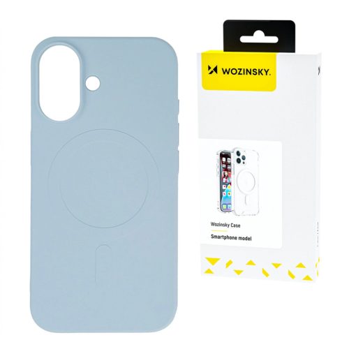 Wozinsky Silicone Case Magsafe Magnetic Case Samsung Galaxy S25 tok, kék