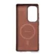 Wozinsky Carbon Fiber Case MagSafe Samsung Galaxy S25 tok, barna