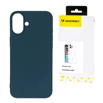 Wozinsky Silicone Case Samsung Galaxy S24 FE tok, kék