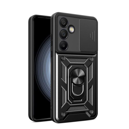 Hybrid Armor Camshield Stand and Camera Cover Samsung Galaxy A56 tok, fekete