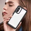 Outer Space Case Samsung Galaxy A56 Cover Flexible Frame tok, fekete