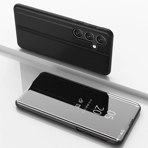 Clear View Case Samsung Galaxy A26 Cover with Flip tok, fekete