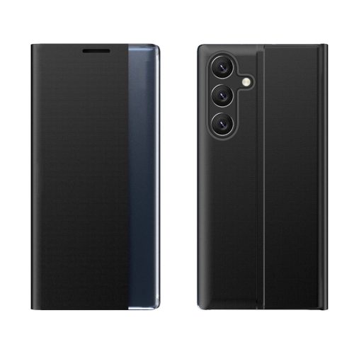 New Sleep Case Flip Cover Stand Function Samsung Galaxy A26 tok, fekete
