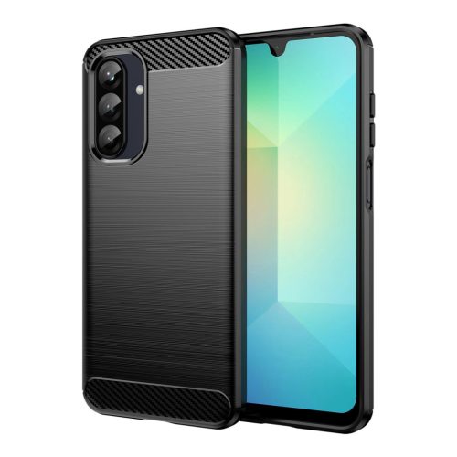 Carbon Case Samsung Galaxy A26 tok, fekete