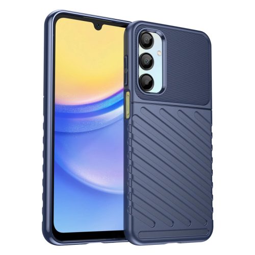 Thunder Case Samsung Galaxy A26 Silicone ütésálló tok, kék