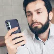 Thunder Case Samsung Galaxy A26 Silicone ütésálló tok, kék