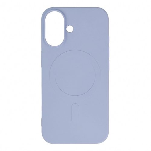 Liquid Silicone Case MagSafe iPhone 16e tok, lila