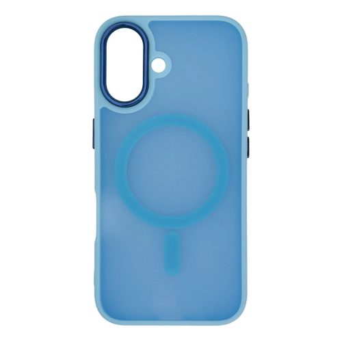 Fashion Case MagSafe iPhone 16e tok, kék