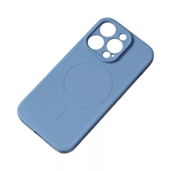 iPhone 16e Silicone Case MagSafe tok, kék