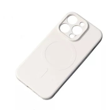 iPhone 16e Silicone Case MagSafe tok, bézs
