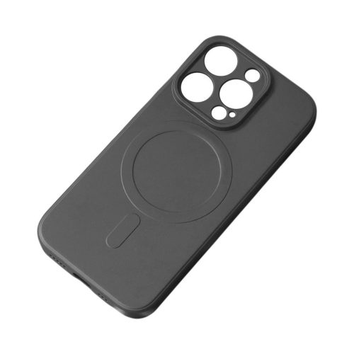 iPhone 16e Silicone Case MagSafe tok, fekete