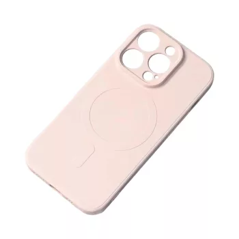 iPhone 16e Silicone Case MagSafe tok, rózsaszín