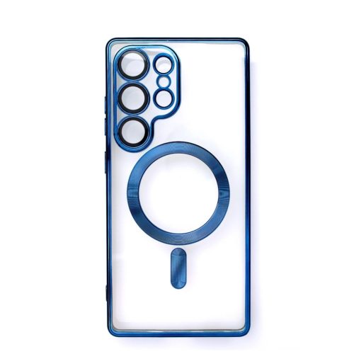 Electroplated Case MagSafe iPhone 16e tok, kék