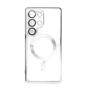 Electroplated Case MagSafe iPhone 16e tok, ezüst