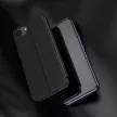 Clear View Case iPhone 16e Flip Cover tok, fekete