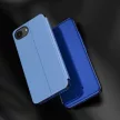 Clear View Case iPhone 16e Flip Cover tok, kék