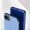 Clear View Case iPhone 16e Flip Cover tok, kék
