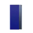 New Sleep Case iPhone 16e Flip Cover Stand tok, kék