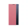 New Sleep Case iPhone 16e Flip Cover Stand tok, rózsaszín