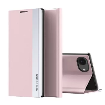 Sleep Case Pro iPhone 16e flap and stand tok, rózsaszín