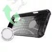 Hybrid Armor Case iPhone 16e tok, fekete