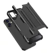 Hybrid Armor Case iPhone 16e tok, fekete