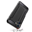 Hybrid Armor Case iPhone 16e tok, fekete