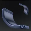 Carbon Case iPhone 16e tok, kék