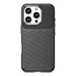 Thunder Case iPhone 16e Silicone Armored Cover tok, fekete