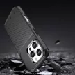 Thunder Case iPhone 16e Silicone Armored Cover tok, fekete
