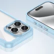 Outer Space Case iPhone 16e Flexible Frame Cover tok, kék